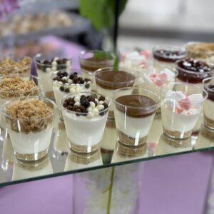 כוסות קינוח חלבי